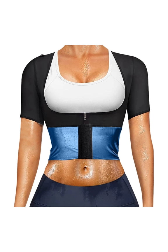 Women's Sweat Enhancing Fitness Vest Long Sleeve Workout Gear For High Intensity Training Performance Outerwear