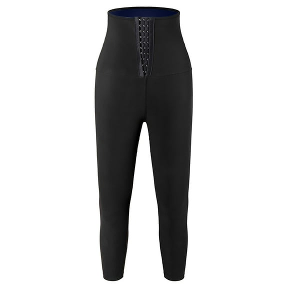 Women's Sweat Sauna Pants - High Waist Trainer - Compression Leggings - - Workout Body Shaper - All Seasons - Multi Sizes