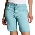 thumbnail image 1 of Women's Sweat Shorts with Pockets Ladies' Solid Color Casual Suit Loose Cropped Pants Workout Gym Shorts Craze High Waist Tummy Control Hidden Scrunch Running, 1 of 7