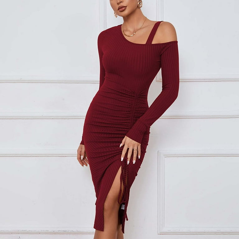 How to wear bodycon dress in winter cheap