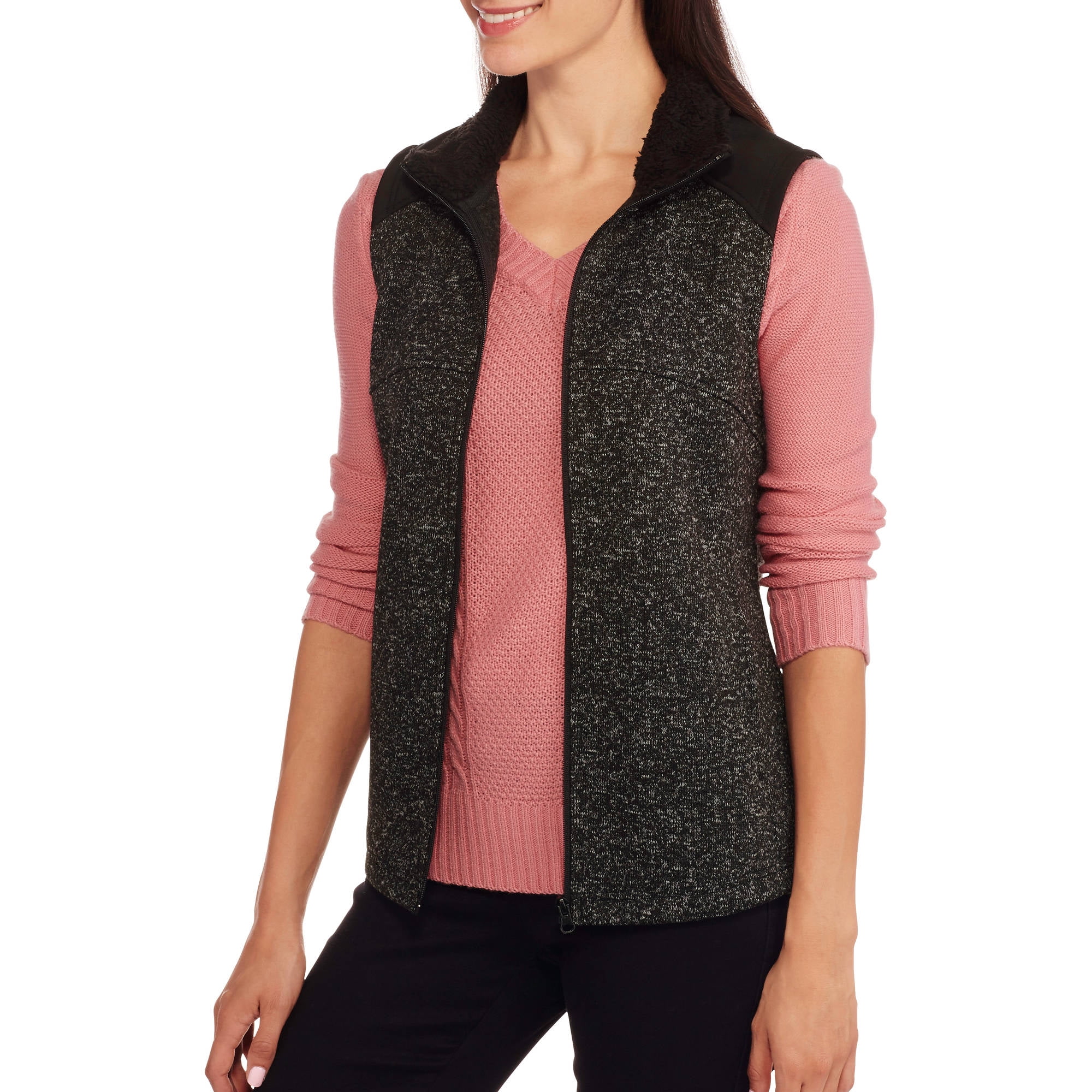 Women's Sweater Fleece Vest
