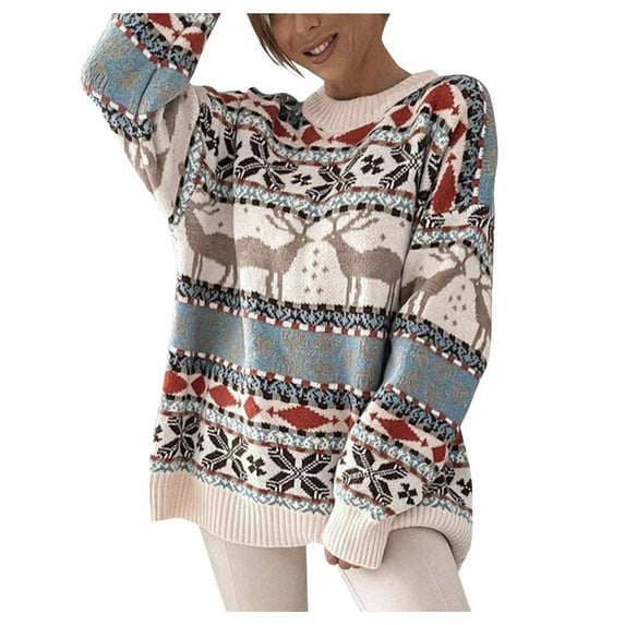 Women's Sweater Vest Cute Funny Hilarious Christmas Pullover Knitted Top Shirt for Women Casual Holiday Wear