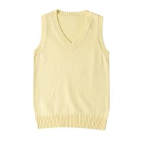 Women's Sweater Vest Style School Vintage Knitted Sleeveless Top Ideal Casual Wear School Days Tops