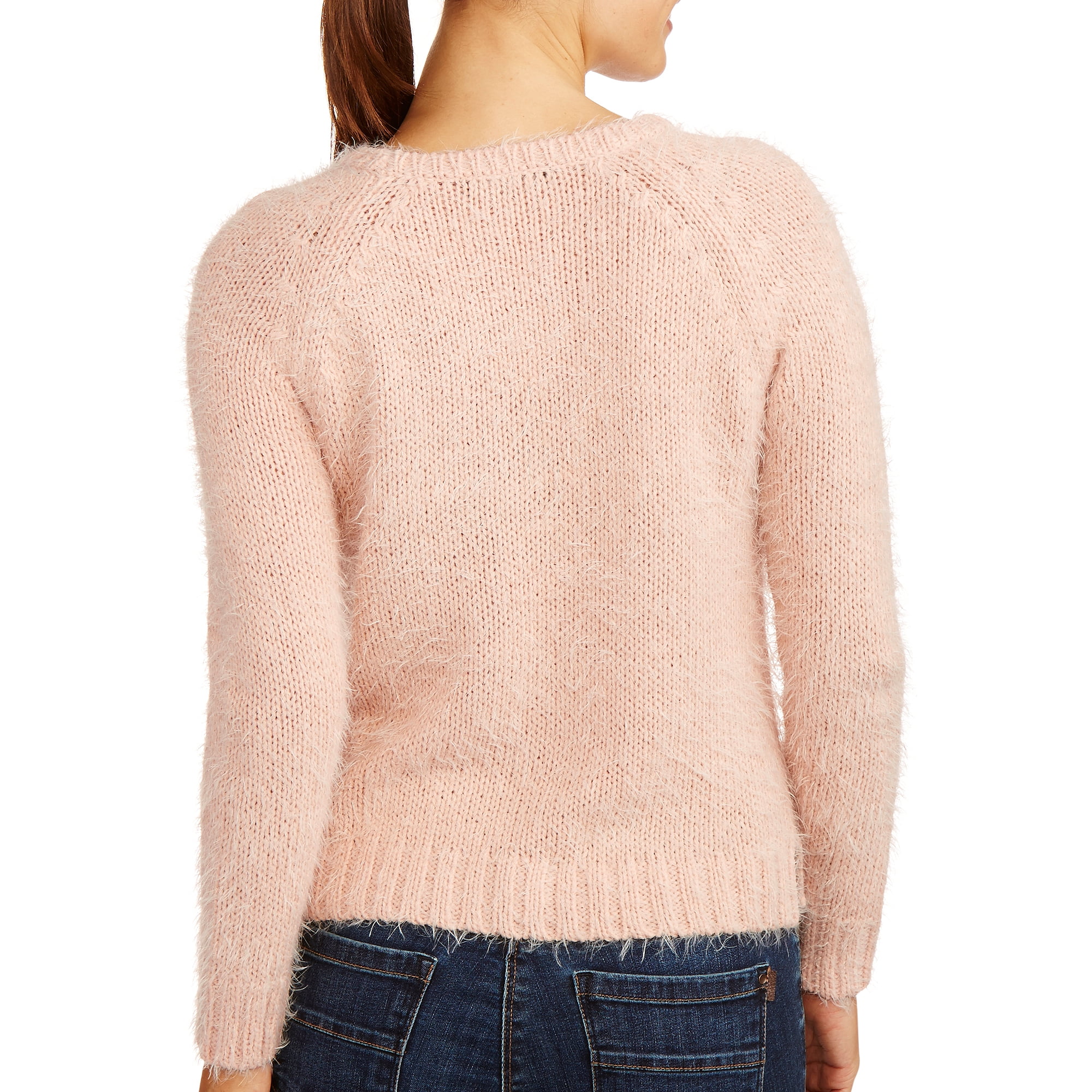 Women's Sweater With Jeweled Embellishments
