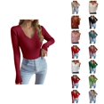 thumbnail image 1 of Women's Sweaters Cropped Pullover Hoodie Casual Trendy Y2K Concert Clothing Slim Fit Long Sleeve Knitted Pullover Sweater Soft Comfortable Turtleneck Top For Casual Wear And Daily Outfits, 1 of 8