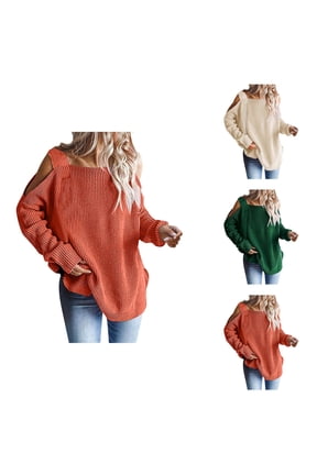 Women’s Sweaters Letter Print Relaxed Cardigan Outerwear Jacket Knit Top for Fall Winter Casual Wear