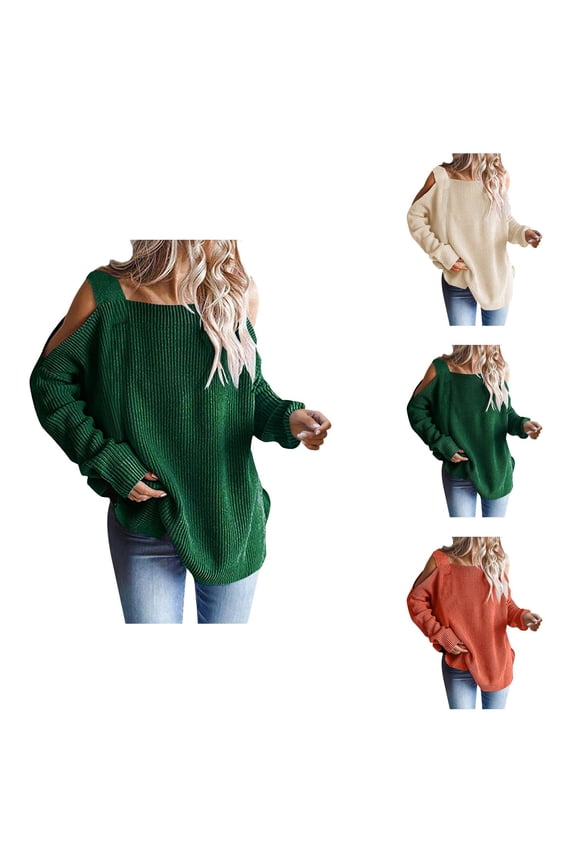 Women’s Sweaters Letter Print Relaxed Cardigan Outerwear Jacket Knit Top for Fall Winter Casual Wear