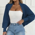 thumbnail image 1 of Women's Sweaters and Cardigans Summer Loose Casual Warm Solid Color Shawl Irregular Sweater Cardigan Coat Jacket, 1 of 7