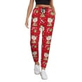 thumbnail image 1 of Women's Sweatpants, Cute Christmas Moose Baggy Sweatpants Joggers for Women, Fall Outfits for Women 2024 Lounge Yoga Athletic Workout Pants with Pockets, 1 of 7