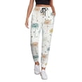 thumbnail image 1 of Women's Sweatpants, Dandelion Baggy Sweatpants Joggers for Women, Fall Outfits for Women 2024 Lounge Yoga Athletic Workout Pants with Pockets, 1 of 7