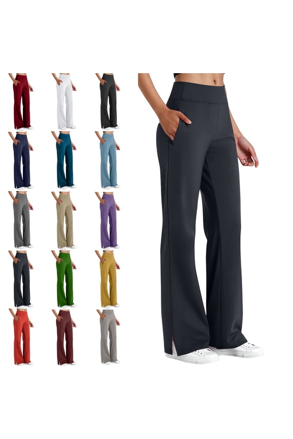 Women's Sweatpants Pants with Plus Size Deep Pockets 7/8 Stretch Ankle Sweatpants for Golf, Athletic, Lounge, Travel, Work Navy XL