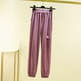 thumbnail image 1 of Women's Sweatpants Soft Fleece Sweatpants Up to 35% off!Solid Color Sweatpants Loose Wide Leg Casual Sweatpants New Fashion Elastic Waist Fitness Joggers Drawstring Sweatpants, 1 of 3