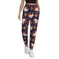 thumbnail image 1 of Women's Sweatpants, Turkey And Thanksgiving Baggy Sweatpants Joggers for Women, Fall Outfits for Women 2024 Lounge Yoga Athletic Workout Pants with Pockets, 1 of 7