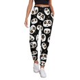 thumbnail image 1 of Women's Sweatpants, White Halloween Pumpkin Baggy Sweatpants Joggers for Women, Fall Outfits for Women 2024 Lounge Yoga Athletic Workout Pants with Pockets, 1 of 7