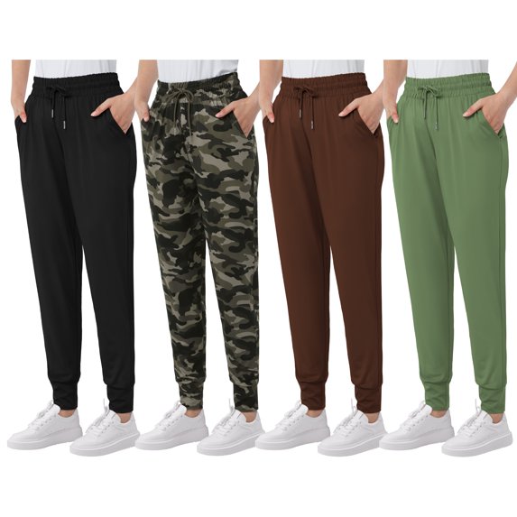 Women's Sweatpants with Pockets Soft Lounge Pants Casual Athletic Jogger Pants Drawstring for Workout Yoga Running