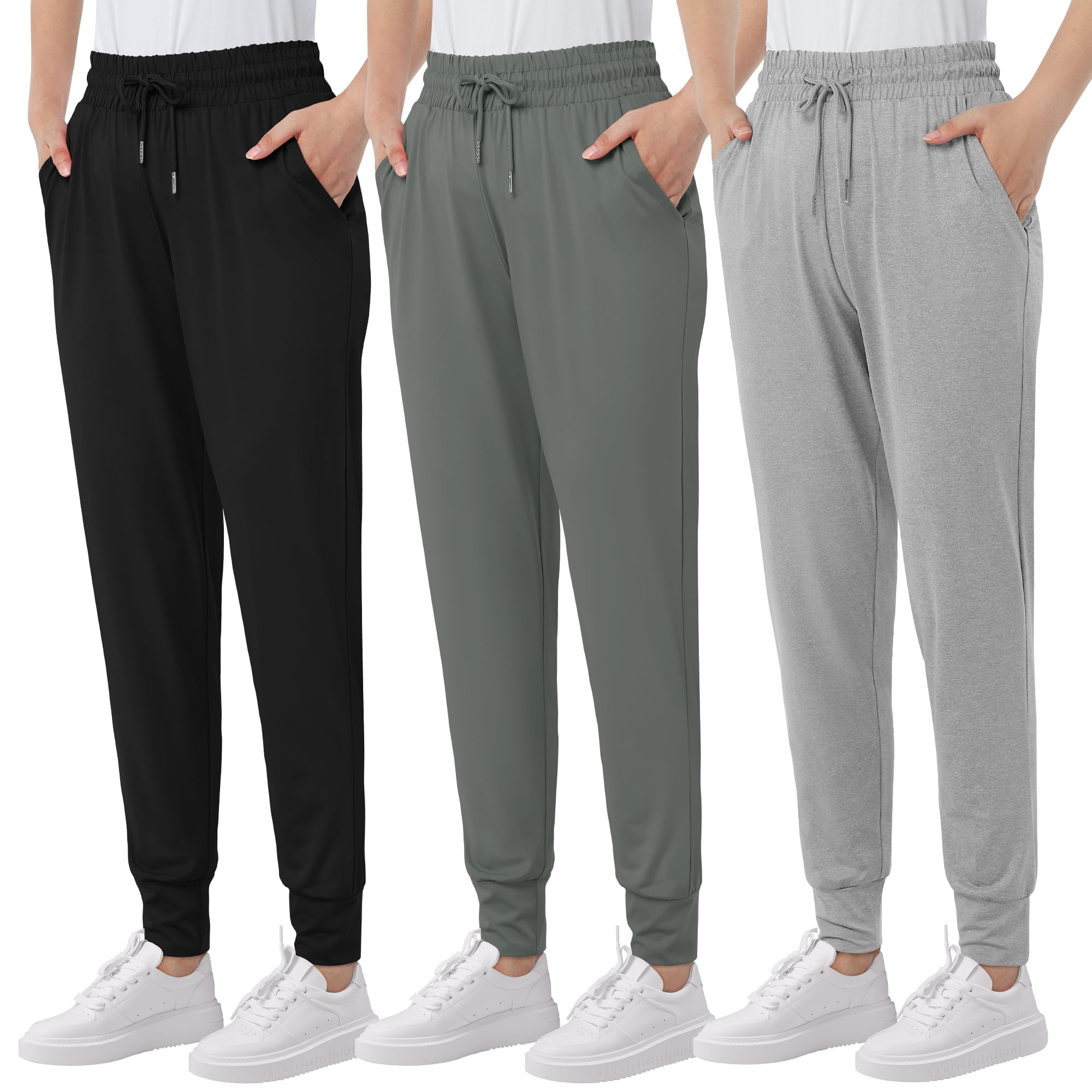 Women's Sweatpants with Pockets Soft Lounge Pants Casual Athletic ...