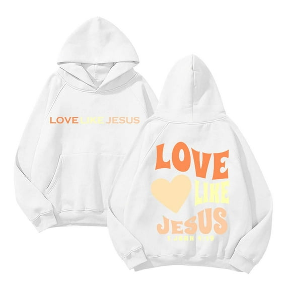 Women's Sweatshirt Casual Long Sleeve Graphic Hooded Pullover Polyester Comfortable Loose Fit