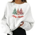 thumbnail image 1 of Retire 240130 Women's Sweatshirt Christmas Holiday Fun Graphic Print Crew Neck Long Sleeve Gifts Pullovers, 1 of 6