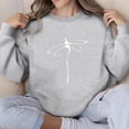 thumbnail image 1 of Women's Sweatshirt Crewneck Dragonfly Graphic Tees Shirts Cute Casual Summer Tops Short Sleeve T Shirt, 1 of 4