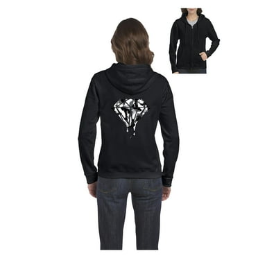 Women's Sweatshirt Full-Zip Pullover - Diamond