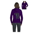 thumbnail image 1 of Women's Sweatshirt Full-Zip Pullover - Elephant, 1 of 5