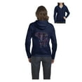 thumbnail image 1 of Women's Sweatshirt Full-Zip Pullover - Elephant, 1 of 5