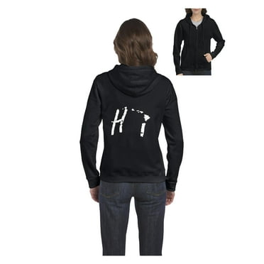 Women's Sweatshirt Full-Zip Pullover - Hawaii