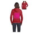 thumbnail image 1 of Women's Sweatshirt Full-Zip Pullover - I Wear Pink For My Sister, 1 of 5