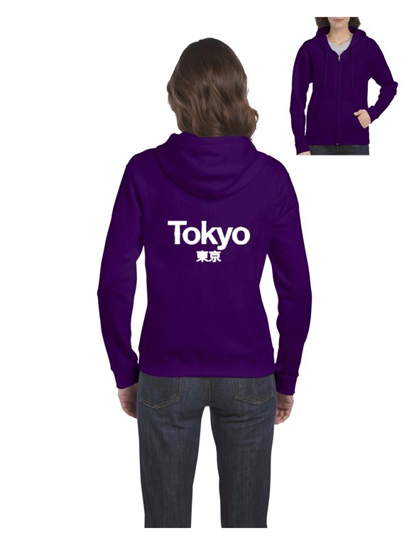Women's Sweatshirt Full-Zip Pullover - Tokyo