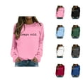 thumbnail image 1 of Women's Sweatshirts 2025 Always Cold Sweatshirt Funny Graphic Sweatshirts Pullover Tops Sweatshirt for Women, 1 of 5