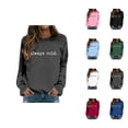thumbnail image 1 of Women's Sweatshirts 2025 Always Cold Sweatshirt Funny Graphic Sweatshirts Pullover Tops Sweatshirt for Women, 1 of 5