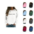 thumbnail image 1 of Women's Sweatshirts 2025 Always Cold Sweatshirt Funny Graphic Sweatshirts Pullover Tops Sweatshirt for Women, 1 of 5