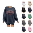 thumbnail image 1 of Women's Sweatshirts 2025 Chicago Sweatshirt Trendy Casual Crewneck Pullover Tops Streetwear Sweatshirt for Women, 1 of 5