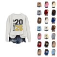 thumbnail image 1 of Women's Sweatshirts 2025 Senior Class Of 2026 Sweatshirt Senior 2026 Pullover Tops Sweatshirt for Women, 1 of 5