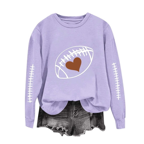 Women's Sweatshirts Graphic Crewneck Long Sleeve Pullover Loose Casual Top for Daily Wear