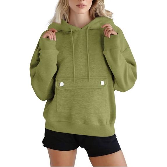 Women's Sweatshirts Half Zip Cropped Pullover Loose Hoodie Sweatshirt Long Sleeve Fleece Sweaters Winter Fall Outfits Oversized Sweatshirts Fall Fashion 2025