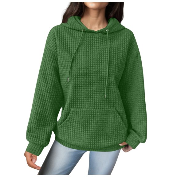 Women's Sweatshirts Hoodies Long Sleeve Hoodie Pullover Hoodie Sweatshirt Graphic Hoodies for Women Light Green Womens Jacket Fall Sweatshirt Comfy Clothes for Women