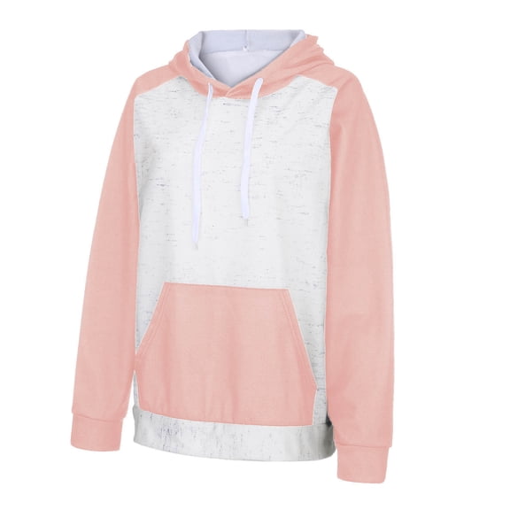 Women's Sweatshirts Hoodies Long Sleeve Hoodie Pullover Sweatshirt Oversized Hoodies for Women Pink Plain Sweatshirt Fall Essentials Clothes Women