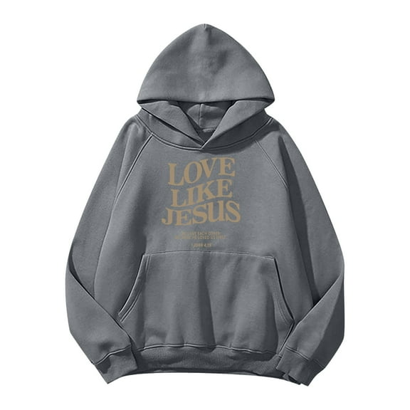 Women's Sweatshirts Hoodies Long Sleeve Hoodie Women Hoodies Pullover Soft Hoodie Grey Plain Sweatshirt Fall Outfits Women Trendy Womens Clothes