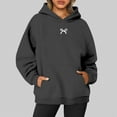thumbnail image 1 of Women's Sweatshirts Hoodies Long Sleeve Pullovers for Women Unisex Hoodie Sweatshirt Womens Womens Fall Outfits, 1 of 4