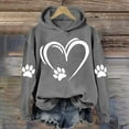 thumbnail image 1 of Women's Sweatshirts Women's Printed Hoodie Long Sleeve Hoodie Sweatshirt Fall Sweatshirts for Women Oversized Hoodies for Women Hoodies for Women, 1 of 3
