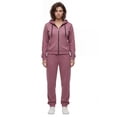 thumbnail image 1 of Women’s Sweatsuit Soft Stretch Warm & Comfy fleece 2-piece Sweatsuit, 1 of 5