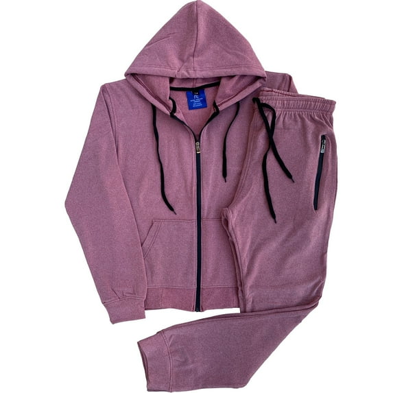 Women’s Sweatsuit Soft Stretch Warm & Comfy fleece 2-piece Sweatsuit