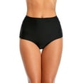 thumbnail image 1 of Women's Swim Bottom with Pockets High Waist Board Short Trunk, 1 of 7