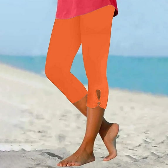 Women's Swim Capri Pants Long High Waist Conservative for Sports Training Swimming under $10