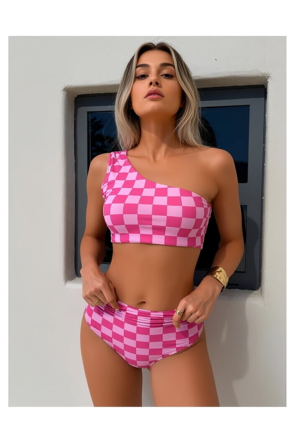 Women's Swim Dress with Side Slit - Swimsuit for Women Modest Bathing Suit with Built-in Shorts Athletic Swimwear for Beach Vacation Summer