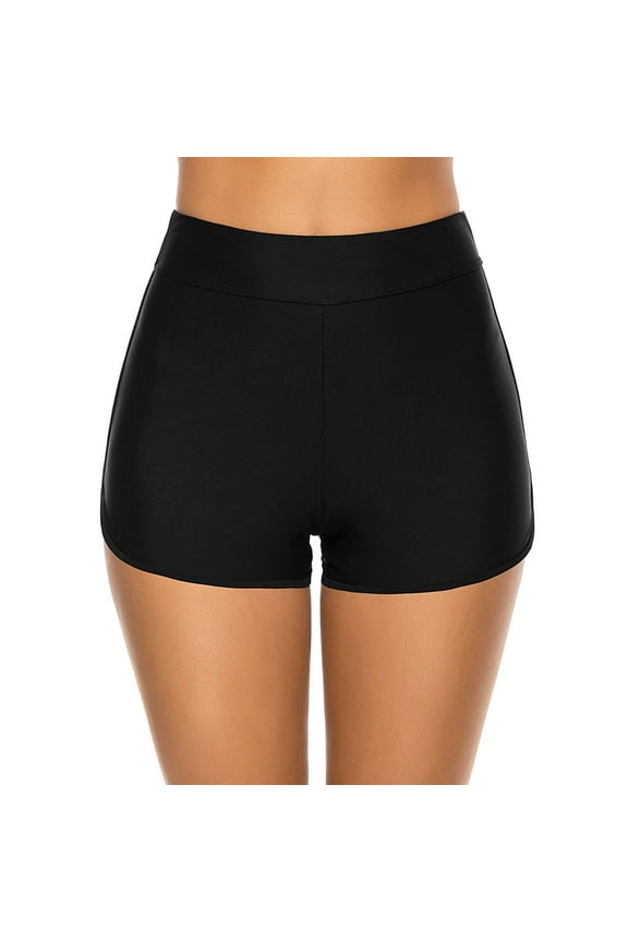 Women's Swim Shorts Bathing Suit with Bottom Swim Suits High Waisted Tummy Control Bathing Suit Tops for Women