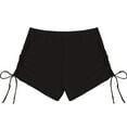 thumbnail image 1 of Women's Swim Shorts High Waisted Bathing Suit Bottoms Swimsuit Boy Shorts Drawstring Swimwear Bikini Board Shorts Bikini Bottoms for High Waist Breathable Chiffon Swim Shorts Full Coverage 2025 Summe, 1 of 3