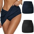 thumbnail image 1 of Women's Swim Skirt High Waist Bathing Suit Skirt Bikini Swimsuit Bottoms, 1 of 7