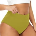thumbnail image 1 of Women's Swimming Trunks - 4-Layer Leak Proof Sanitary Underwear, High Waist, Nylon/Spandex - Athletic Swim Bottoms, 1 of 3